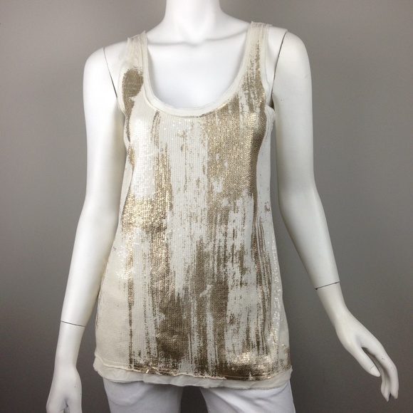 J. Crew Tops - J. Crew Sequined Tank Top